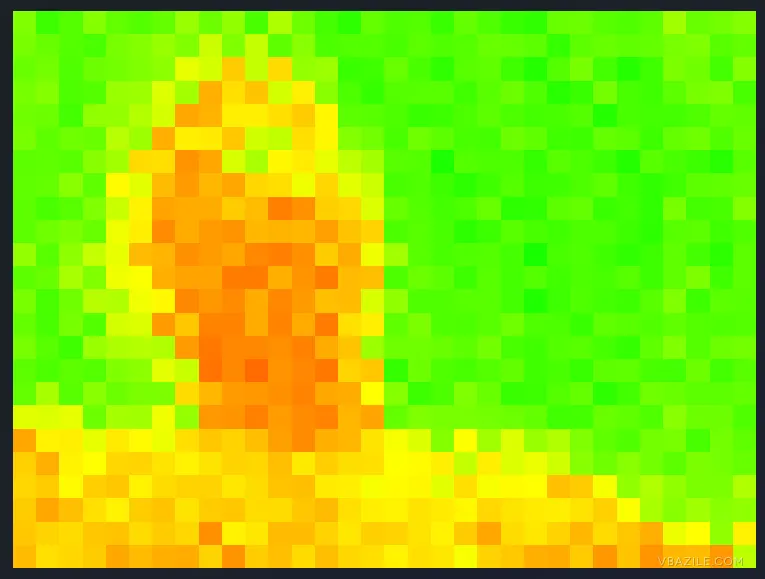 Thermal camera shot
